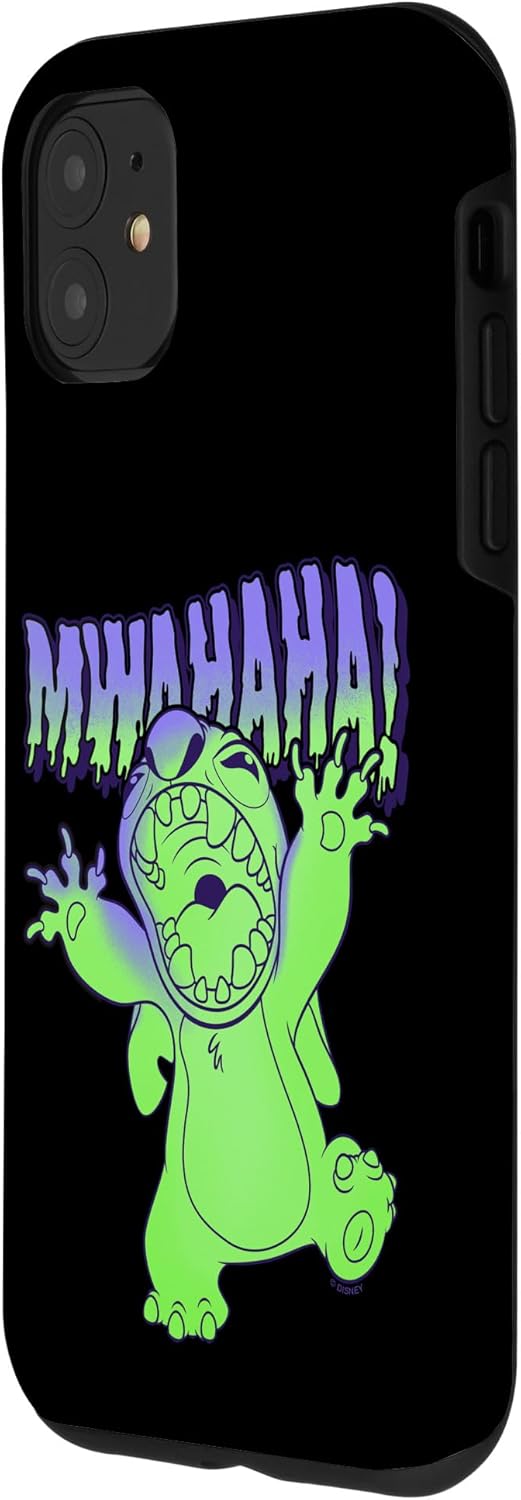 iPhone 11 Disney Lilo & Stitch Halloween Mwahaha Stitch Case