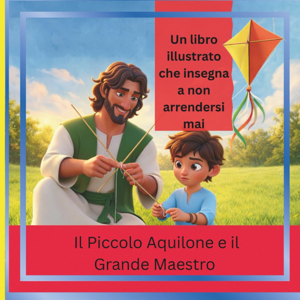 Il Piccolo Aquilone e il Grande Maestro- The Little Kite and Great Teacher: Una Storia Che insegna di non arrendersi mai. THIS IS ITALIAN VERSION - VERSIONE ITALIANA