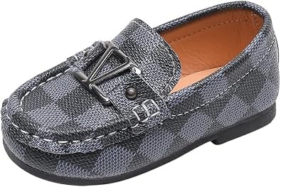 Luxury Kids Italian Loafer Dress Shoes Boys Elegant Shoes