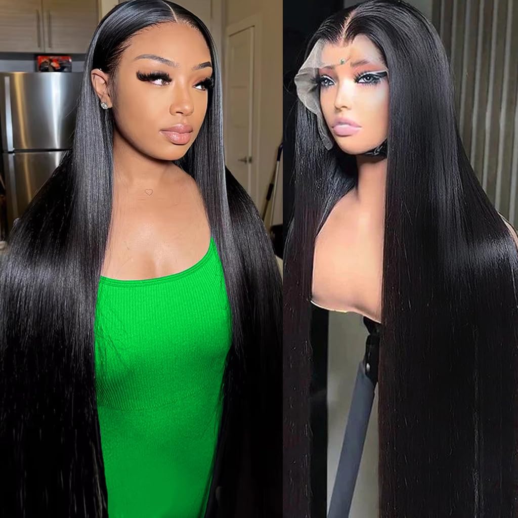 13x6 Body Wave Lace Front Wigs Human Hair Wig 250 Density 15A Raw HD Lace Frontal Human Hair Wigs for Women 30 inch