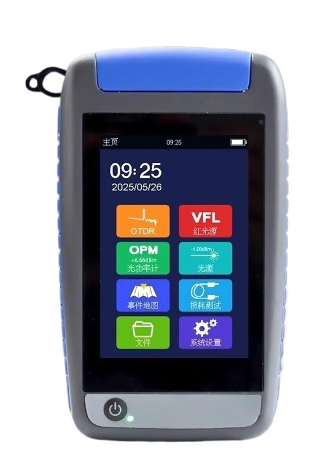 Probador de fibra óptica, cable óptico, luz débil, punto interrupción, buscador obstáculos, reflectómetro dominio temporal, detector fallas, haz,Herramientas de proyecto(1550 wavelength)
