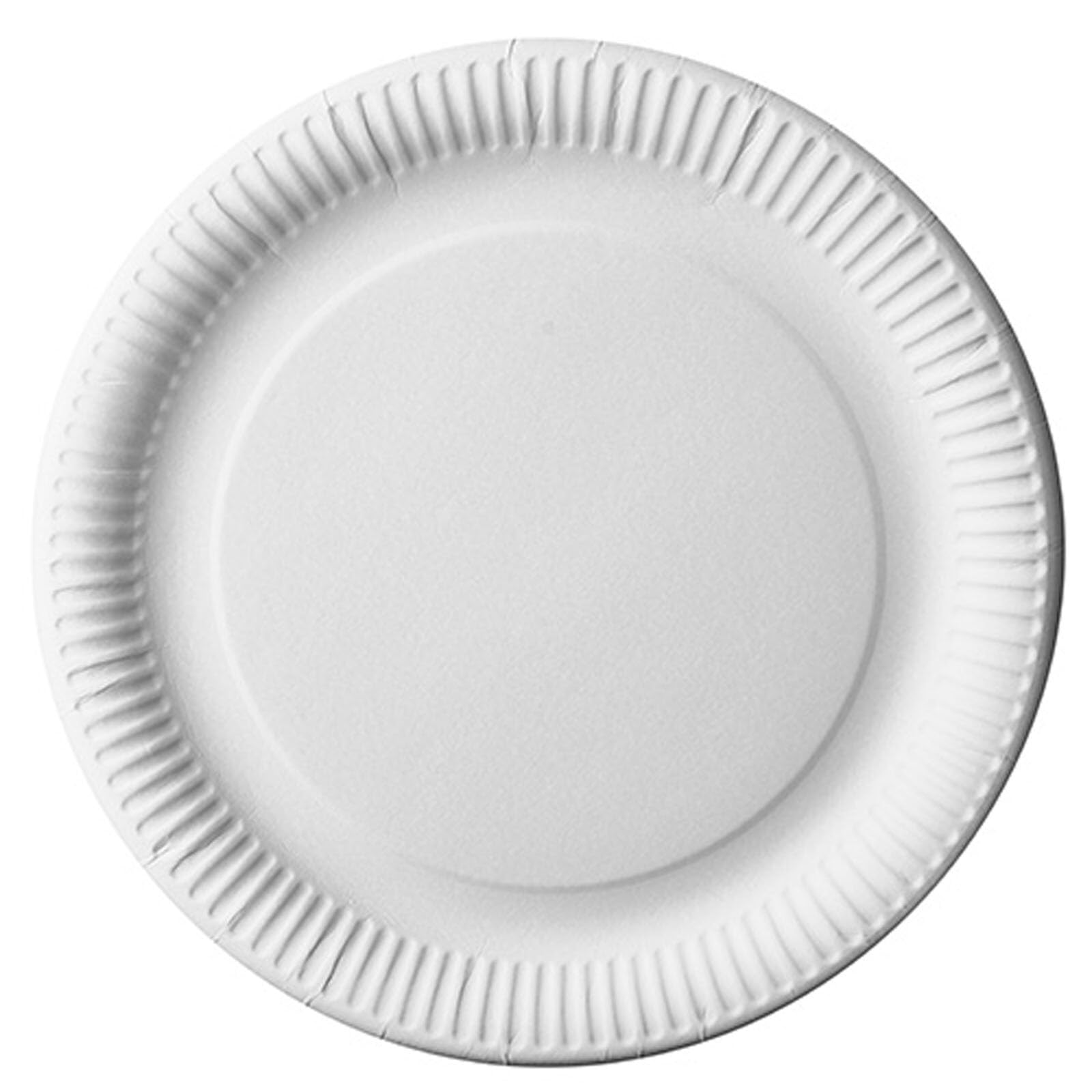PAPSTAR 1 Karton = 5x50 Teller, Pappe rund Ø 29 cm Weiss 11740