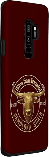 Miniatura 3 de Galaxy S9+ Run With The Bulls Pamplona Viva San Fermin Spain Adventurer Case