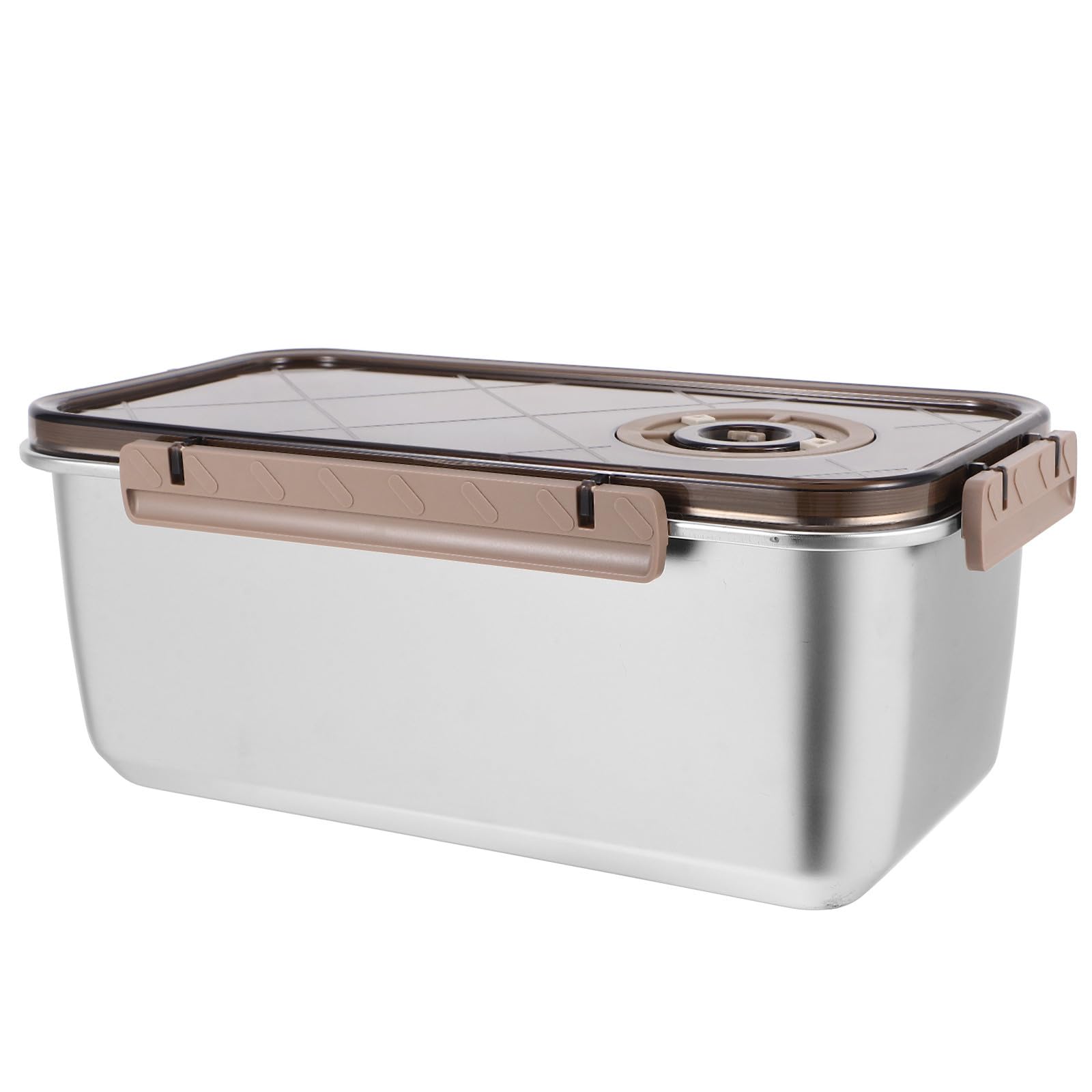 Boîte Alimentaire Empilable 5, 8 L en Acier Inoxydable Hermétique
