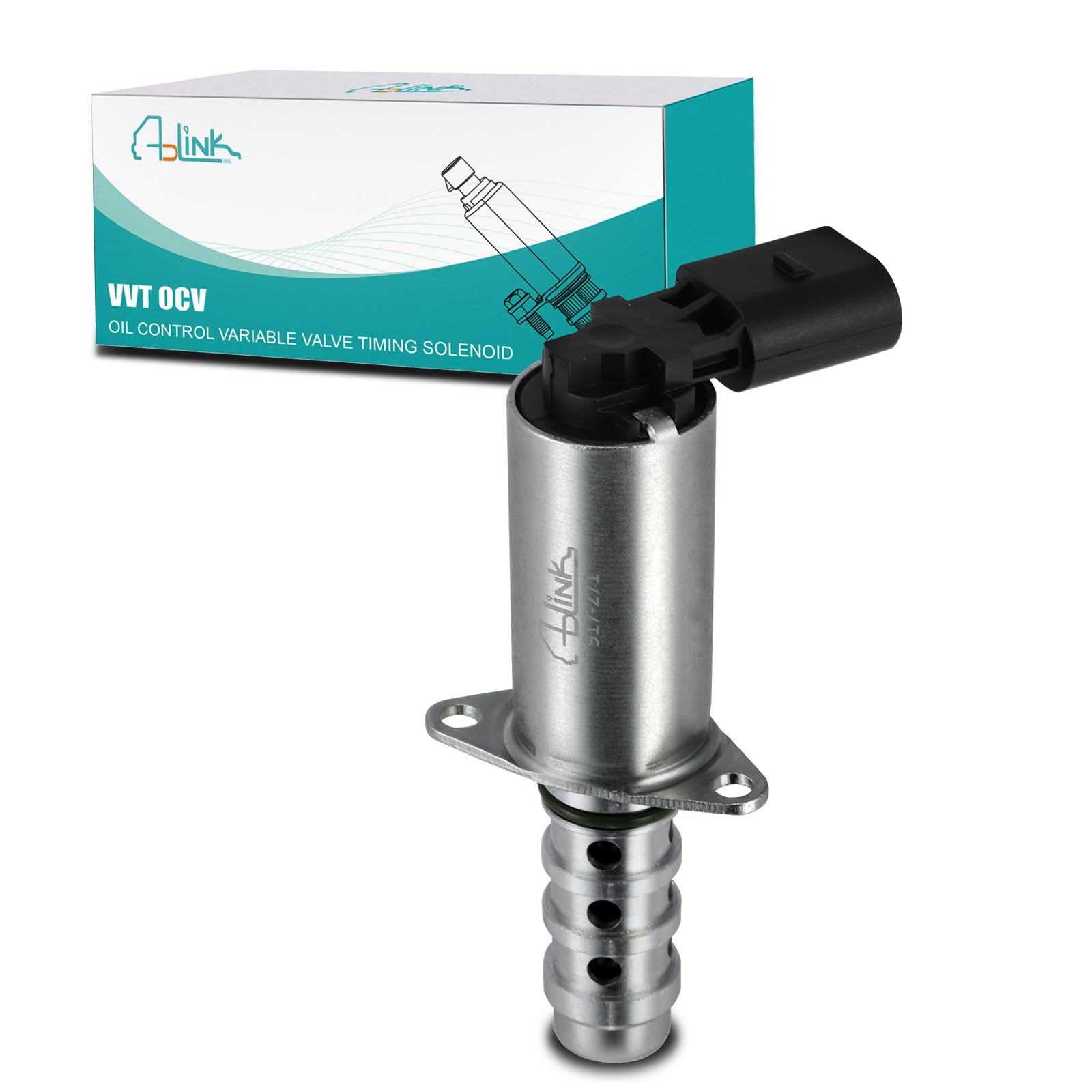 AULINK 917-271 06F109257A OCV Oil Control Variable Valve (2.0L L4) Timing VVT Solenoid For Audi A3 A4 Quattro TT Quattro 2005-2015, For Volkswagen Eos GTI Golf Jetta Passat 2006-2009 2013-2014