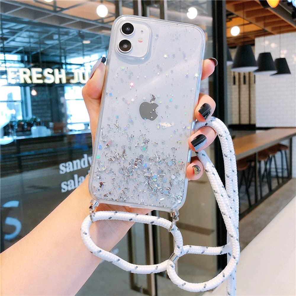 Chaîne coque téléphone étoiles pour iPhone 12 Mini et X - 2
