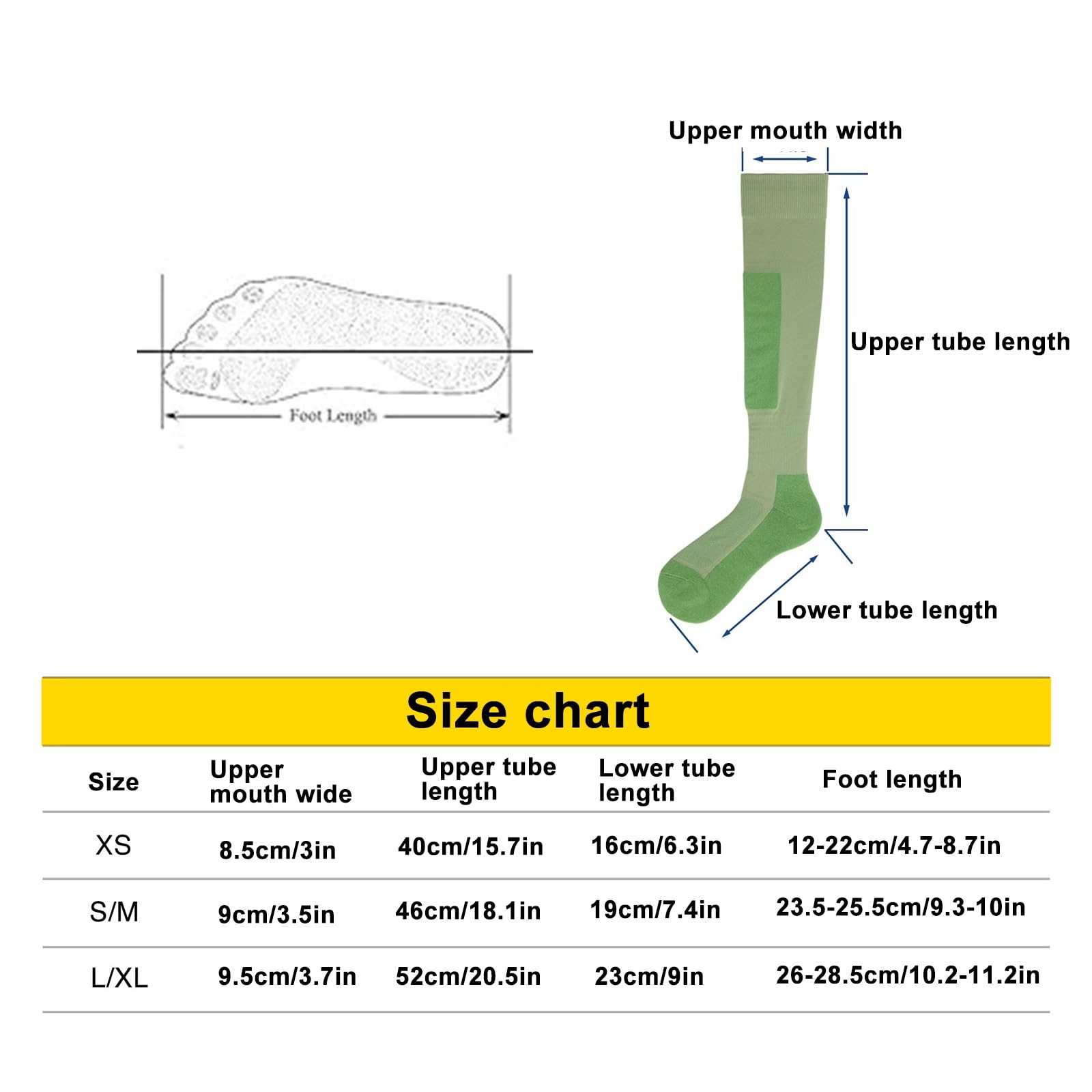 Fechtsocken, Hohe Lange Sportsocken für Kinder und Erwachsene, Sicherheitsleggings, Professionelle Fechtausrüstung(White,L)