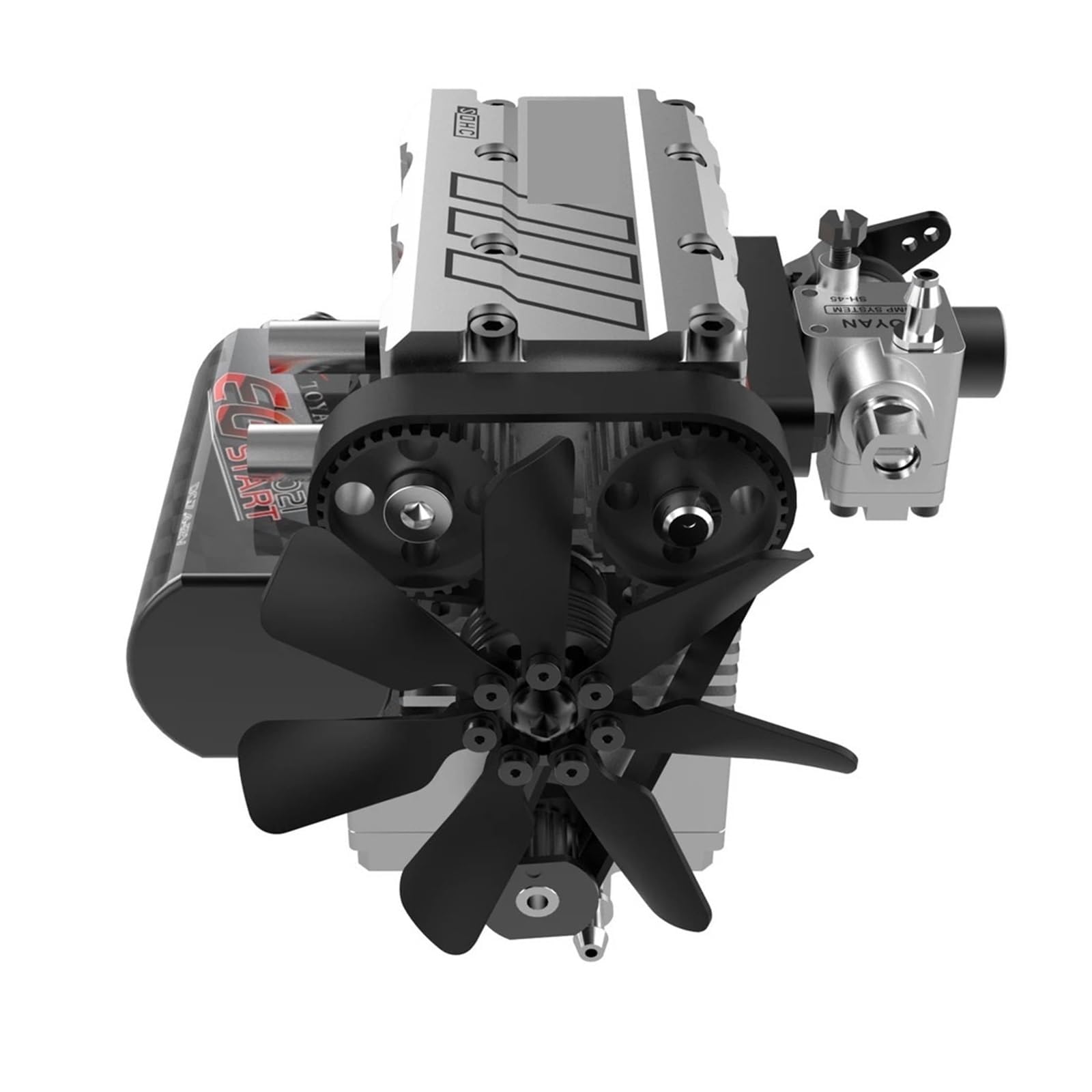 Amazon.co.jp: TOYAN FS-L200AC 7cc 直列2気筒 ナイトロエンジン