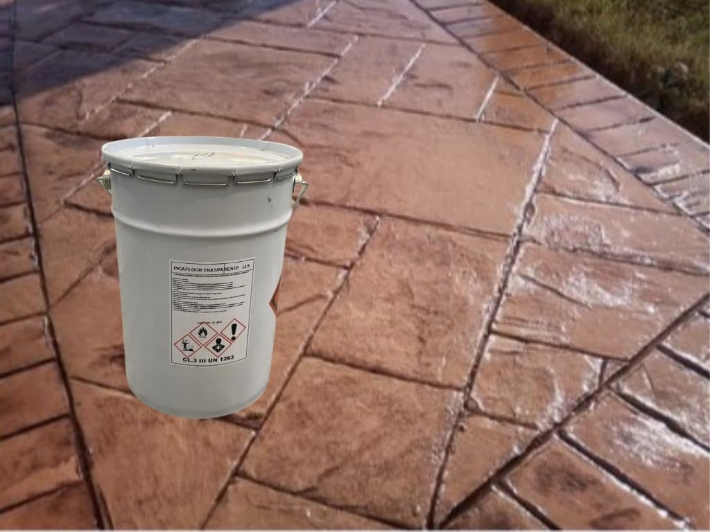 ✨ Resina Transparente Profesional Para Cemento Y Pisos – Antipolvo Y Brillante – DWS FLOOR – Hecho En Italia