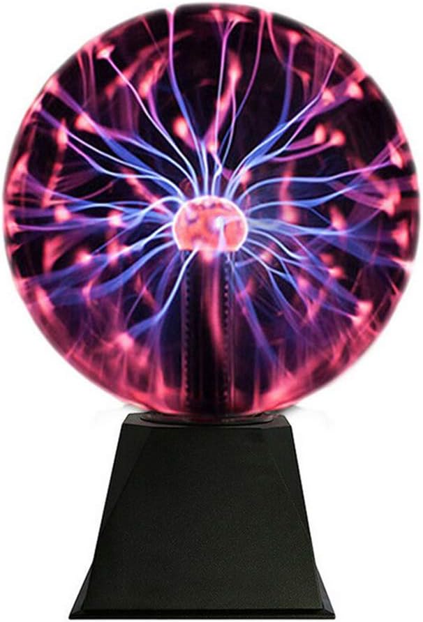 Touch Sensitive Ball Funny Lamp Glitter Lighting Kids Learning Toy, Clear, 5inch