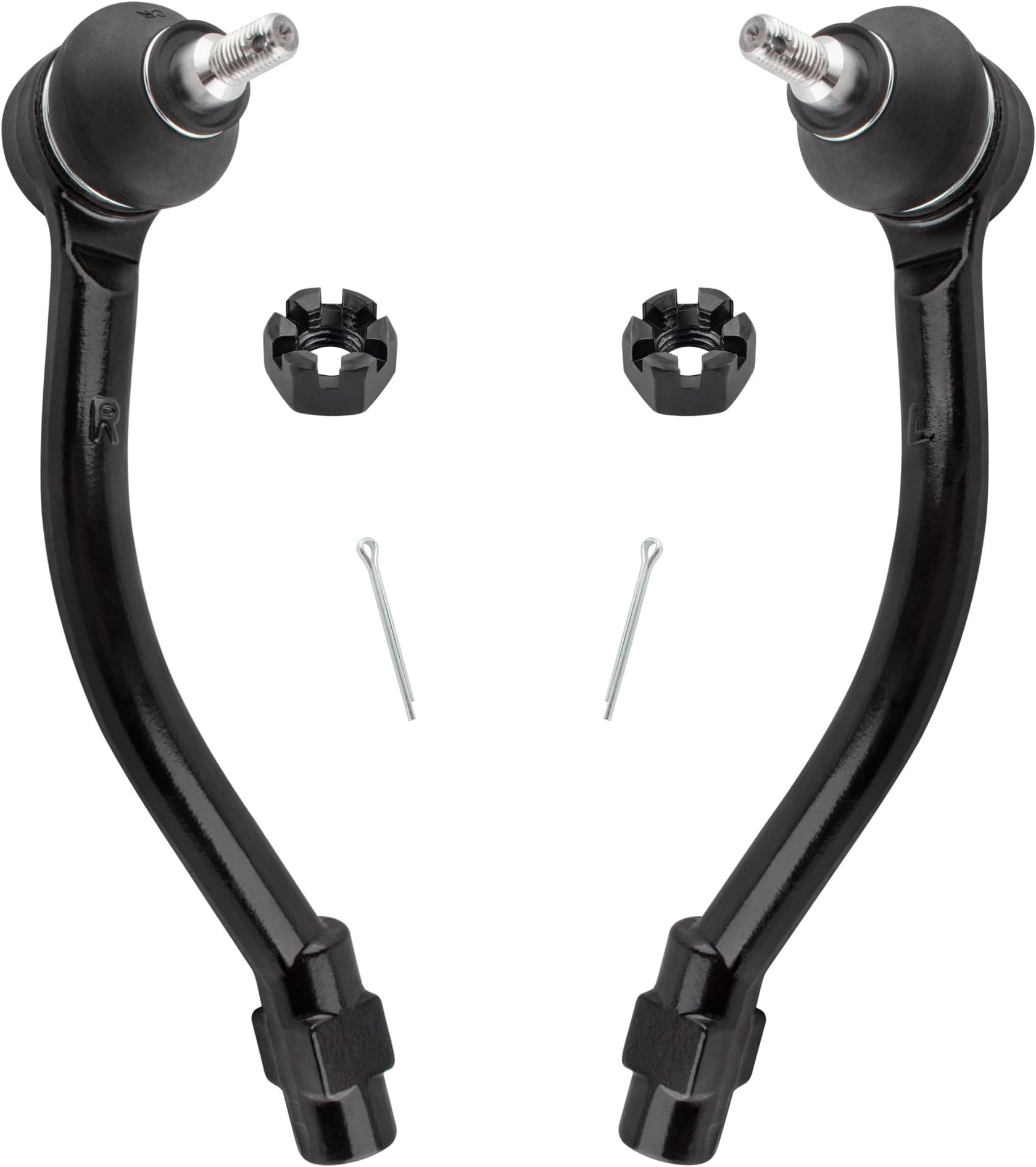 BOXI 2pcs Front Outer Tie Rod Ends Fit for Hyundai Elantra