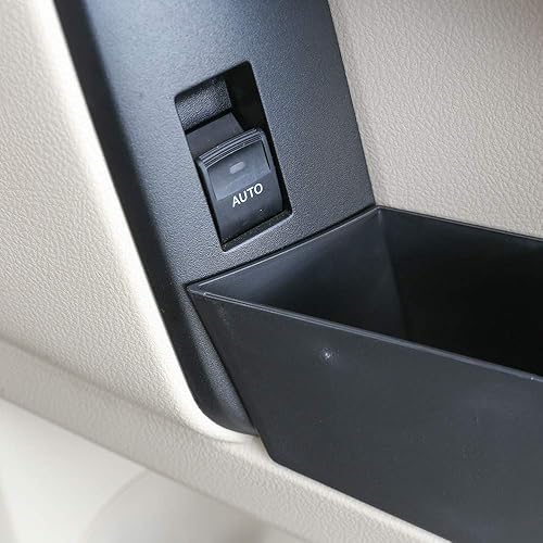 Miniatura 5 de YIWANG 4 unids para Toyota Land Cruiser Prado FJ150 150 2010-2018 Caja de almacenamiento de puerta de coche de plástico Accesorios de bandeja de