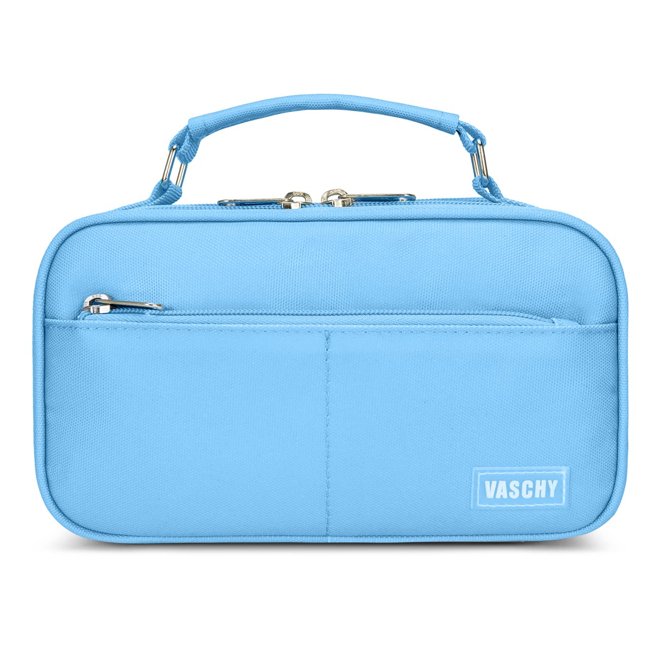 VASCHY Estuche 3 Compartimentos, Estuche Escolar Grande Estuche Lapices para Niña Niño Adolescentes Adultos Estuches Multifuncional para Escuela Oficina Trabajo