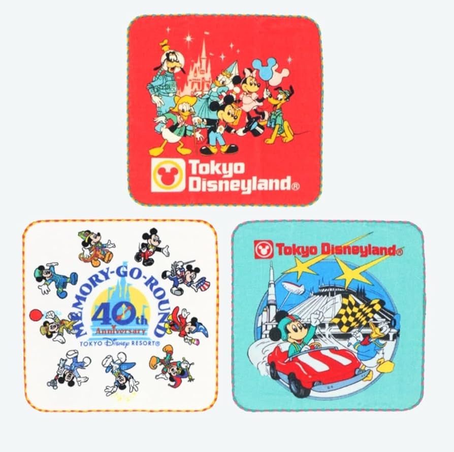 【新品未開封】ディズニーランド3周年記念 ハンカチ Disney - ディズニーランド ディズニープリンセス ハンカチの