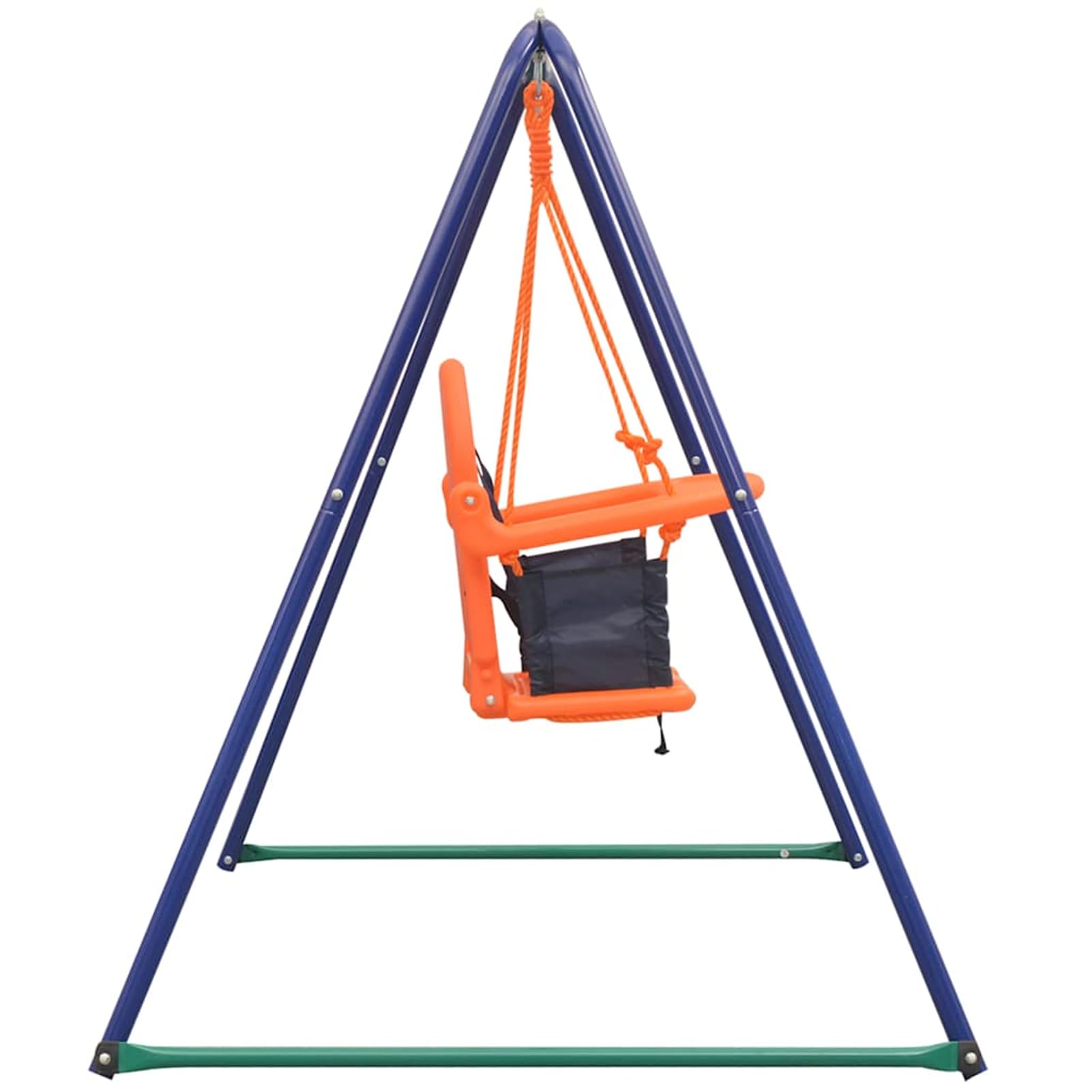 Fasba Columpio Infantil Seguro y Ergonómico para Niños de 3 a 10 Años - Acero y Plástico Duradero Modelo FCLRZJ-91362ES