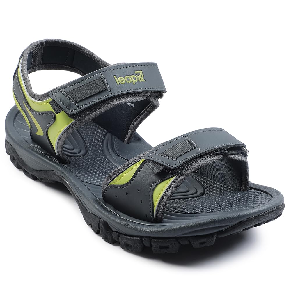 Leap7x XYLO M1E Sporty Casual Sandal For Men With EVA Sole | PU Outsole Comfortable Footbed | Durable Summer Footwear for Outdoor Indoor | Ideal for Everyday Wear-image-29