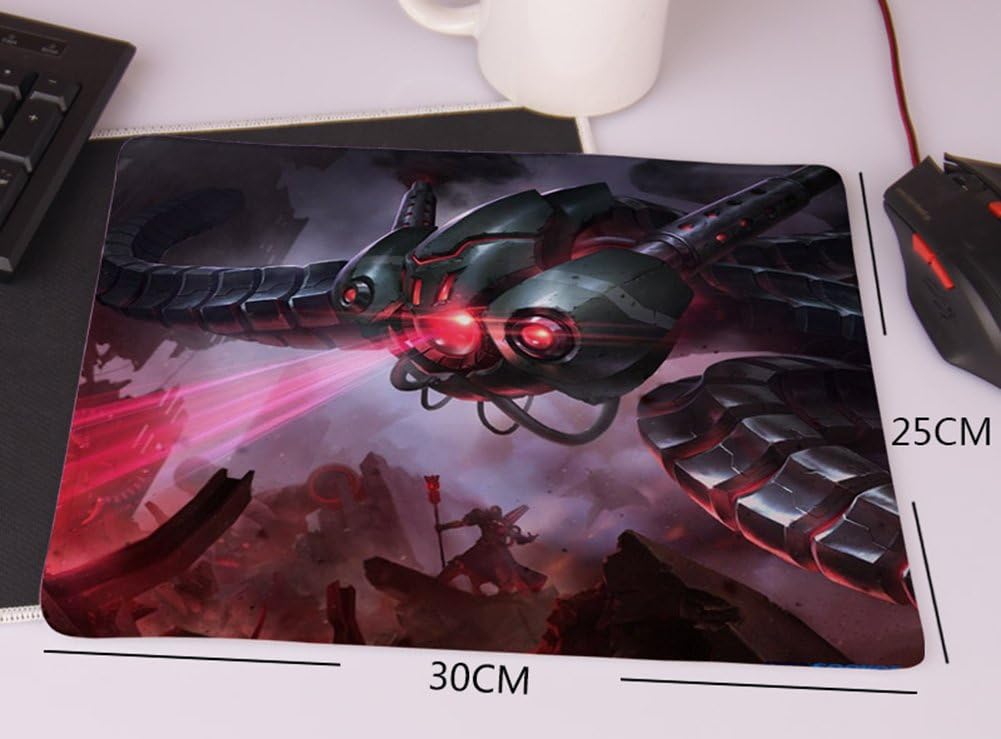 UUC League of Legends Anime Game Gaming Mouse pad Mousepad - 9.8 inch x 11.8 inch x 3mm YH1768