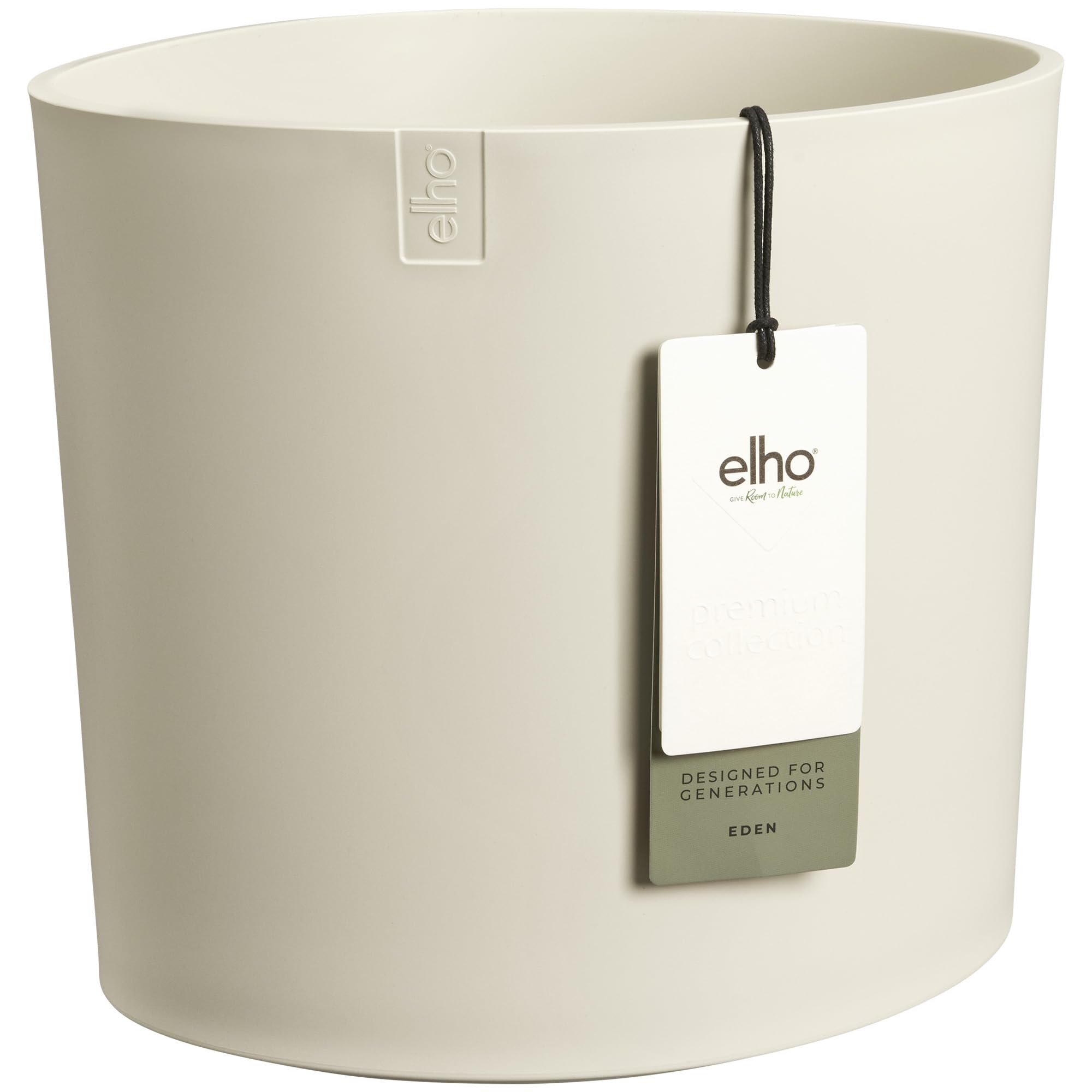 elho Eden 30cm Blumentopf - Linen White