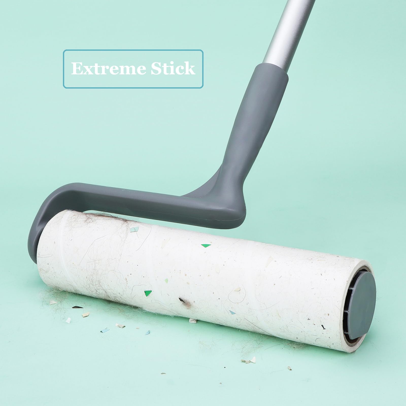Evercare - Ricariche per rulli grandi per peli di animali domestici, 25,4 cm, design intelligente, 50% in più di rimozione dei peli di animali domestici, 60 fogli per ogni ricarica, 6 confezioni da