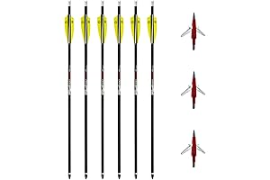 TenPoint EVO-X CenterPunch Broadhead with Pro Elite 400 Non-Lighted Carbon Crossbow Arrows
