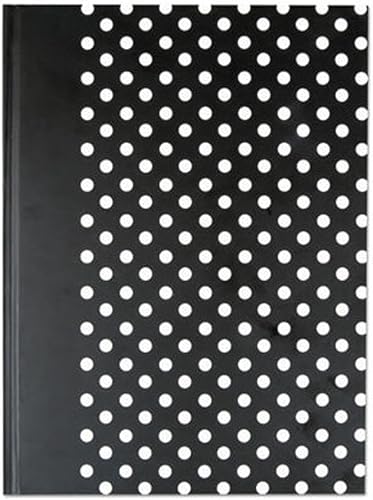 Universal UNV66350 - Cuaderno de tapa dura de 10.25 pulgadas x 7.63 pulgadas, 1 materia ancharegla legal, tapa dura, color negro y blanco
