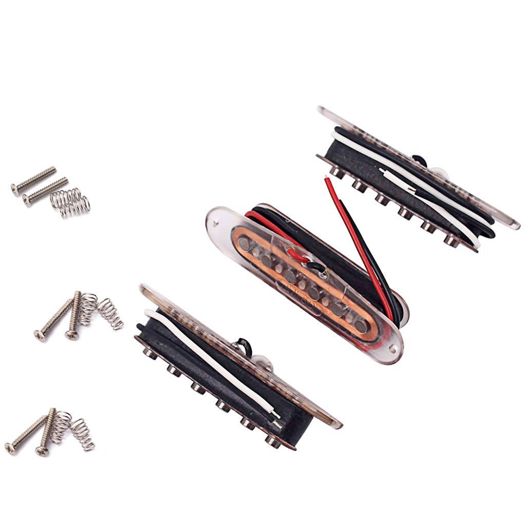 Alnicov Juego de pastillas de guitarra de 6 cuerdas para Fd Stratocaster Strat o Squier