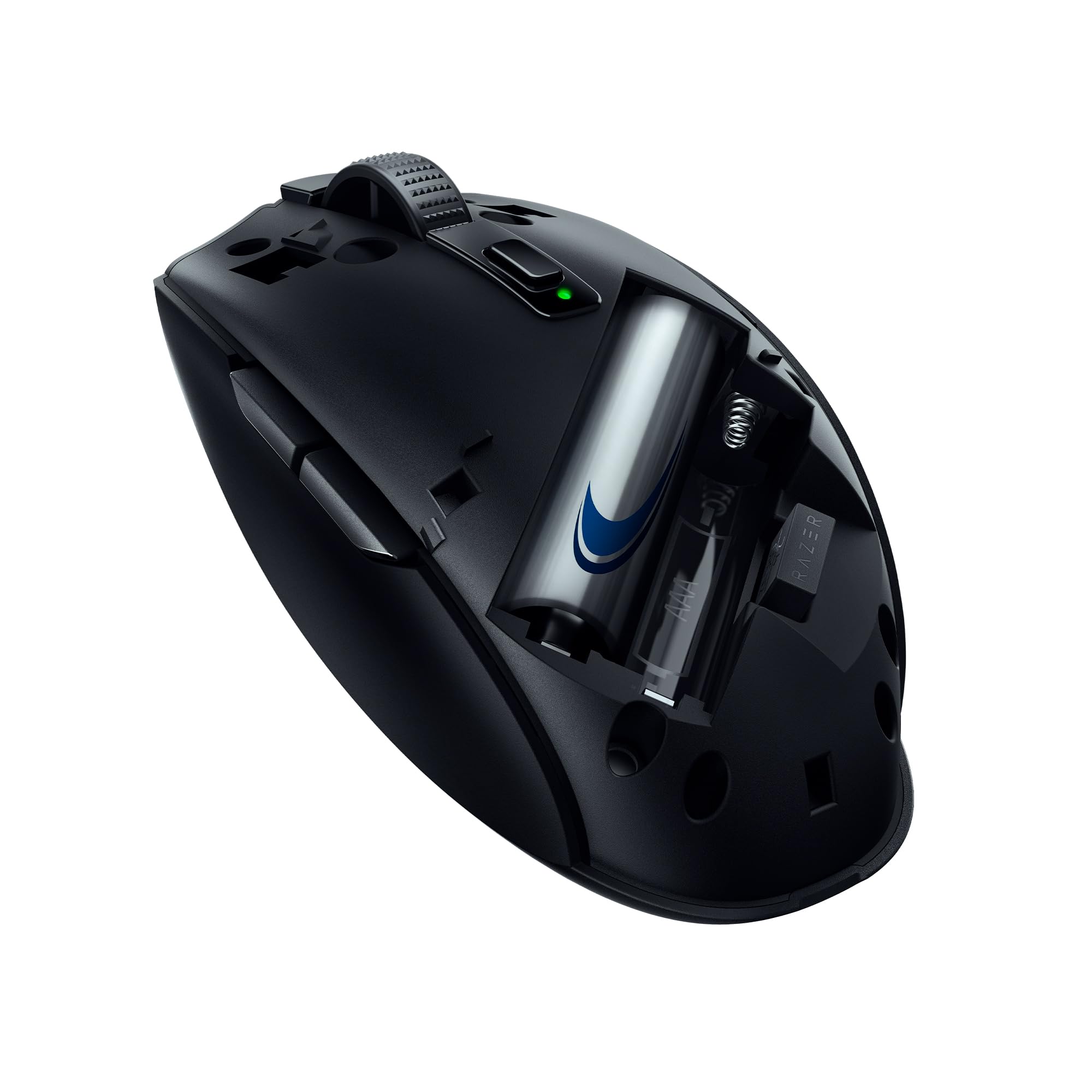 Razer Orochi V2 - Ratón de Juego inalámbrico móvil con hasta 950 Horas de duración de la batería (diseño Ultraligero, 2 Modos inalámbricos, interruptores de ratón mecánicos) Negro