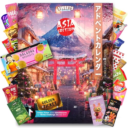 Aziatische snoep adventskalender 2025