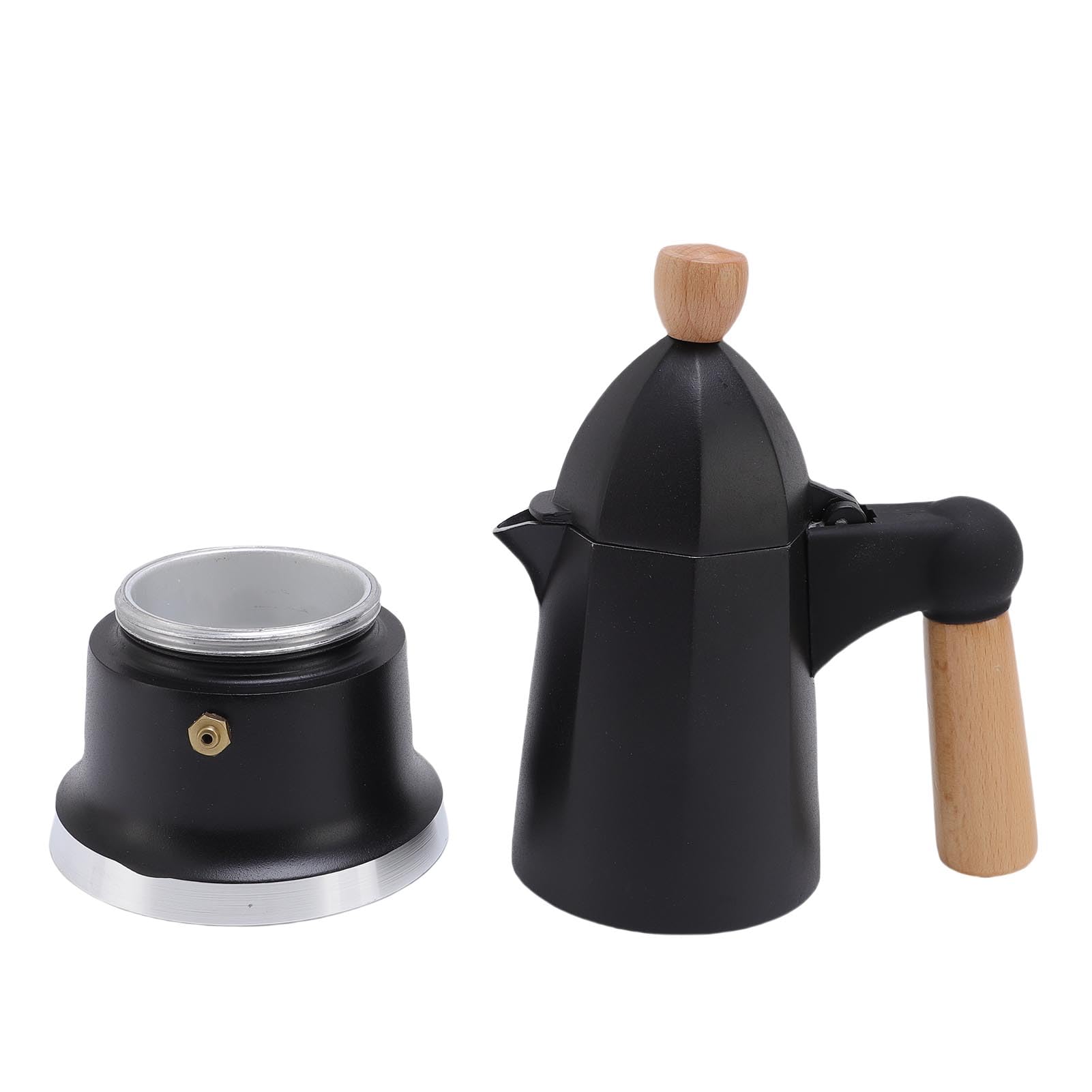 Bollitori per caffè da Piano Cottura Express 150ML 3 Tazze Caffettiera Caffettiera per caffè Pentola per Ufficio Domestico All'aperto (#2)
