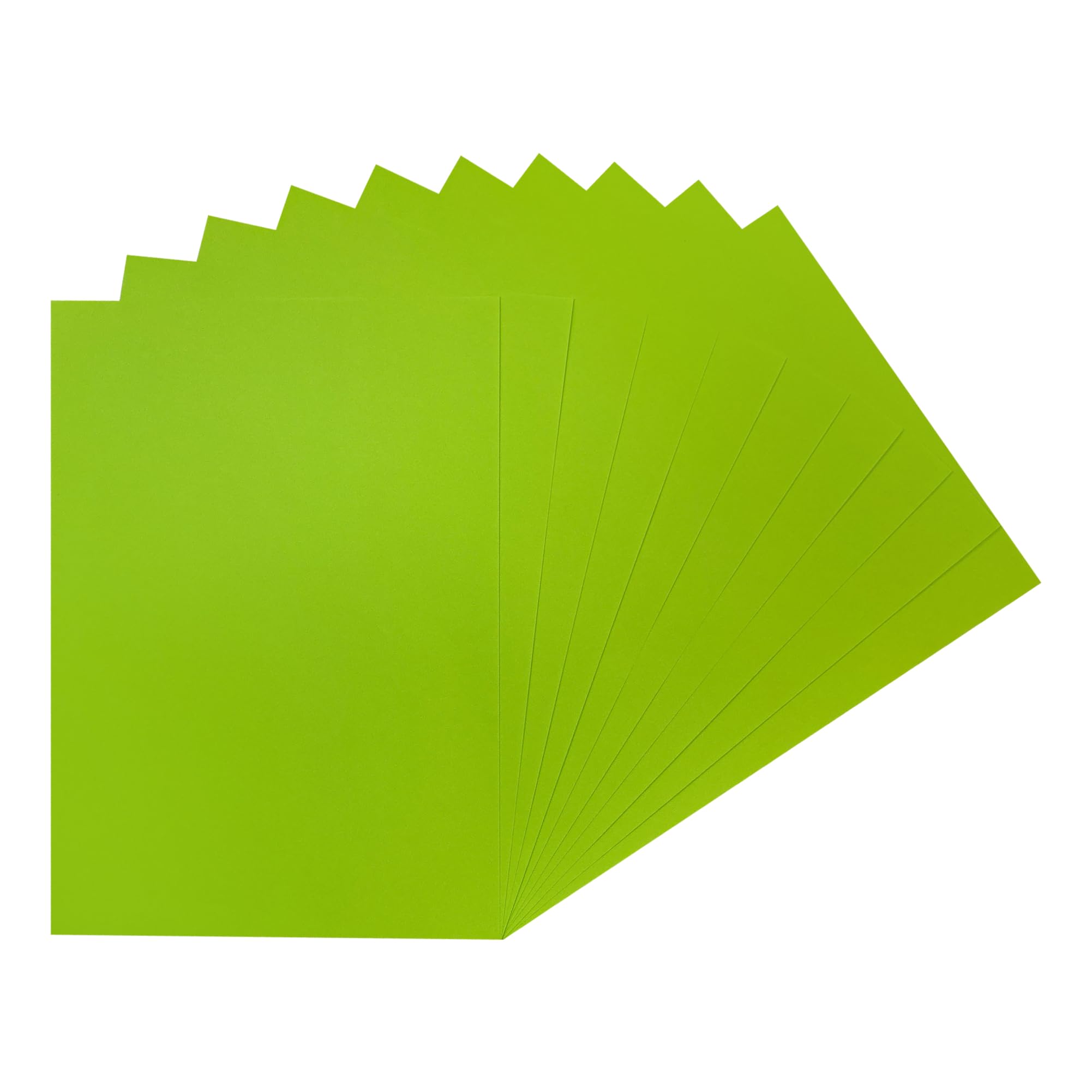 Pack of 500 A4 Fluorescent Green Coloured Paper 75gsm Sheets โ image 1