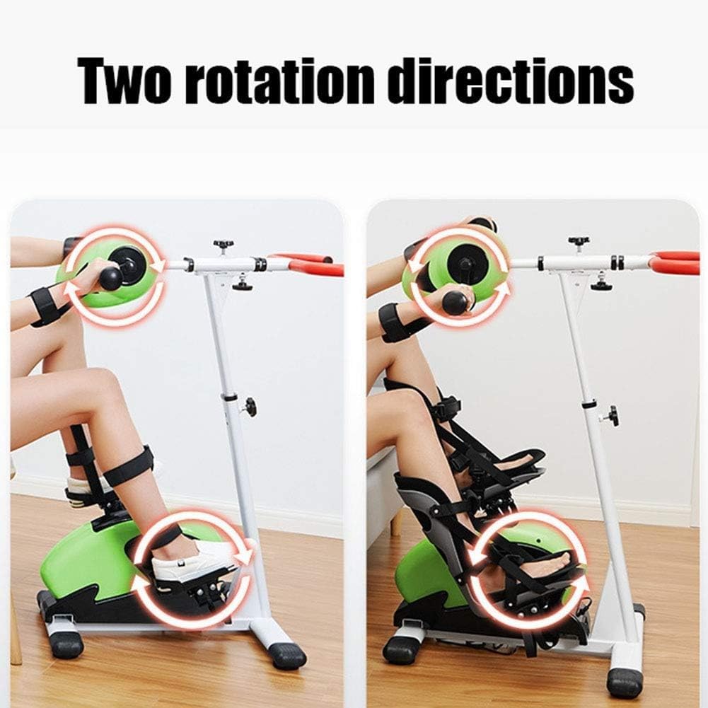 Cyclette elettrica per la Riabilitazione, Cyclette per Braccia e Gambe, Attrezzatura Regolabile per la Riabilitazione, per l'allenamento Fitness in Palestra per Anziani