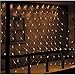 Produktbild HJ®300 LEDs 3*2 m Lichternetz Twinkle Wasserdicht IP44 Weihnachtslichterkette Warmweiß Lichterkette für Weihnachten Party Hochzeit außen innen Zimmer Konzerte