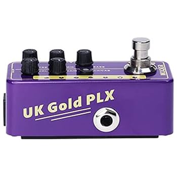 ギター Mooer micro preamp 019 UK Gold PLX MOOER 019 UK Gold PLX Wzmacniacz gitarowy - Muziker
