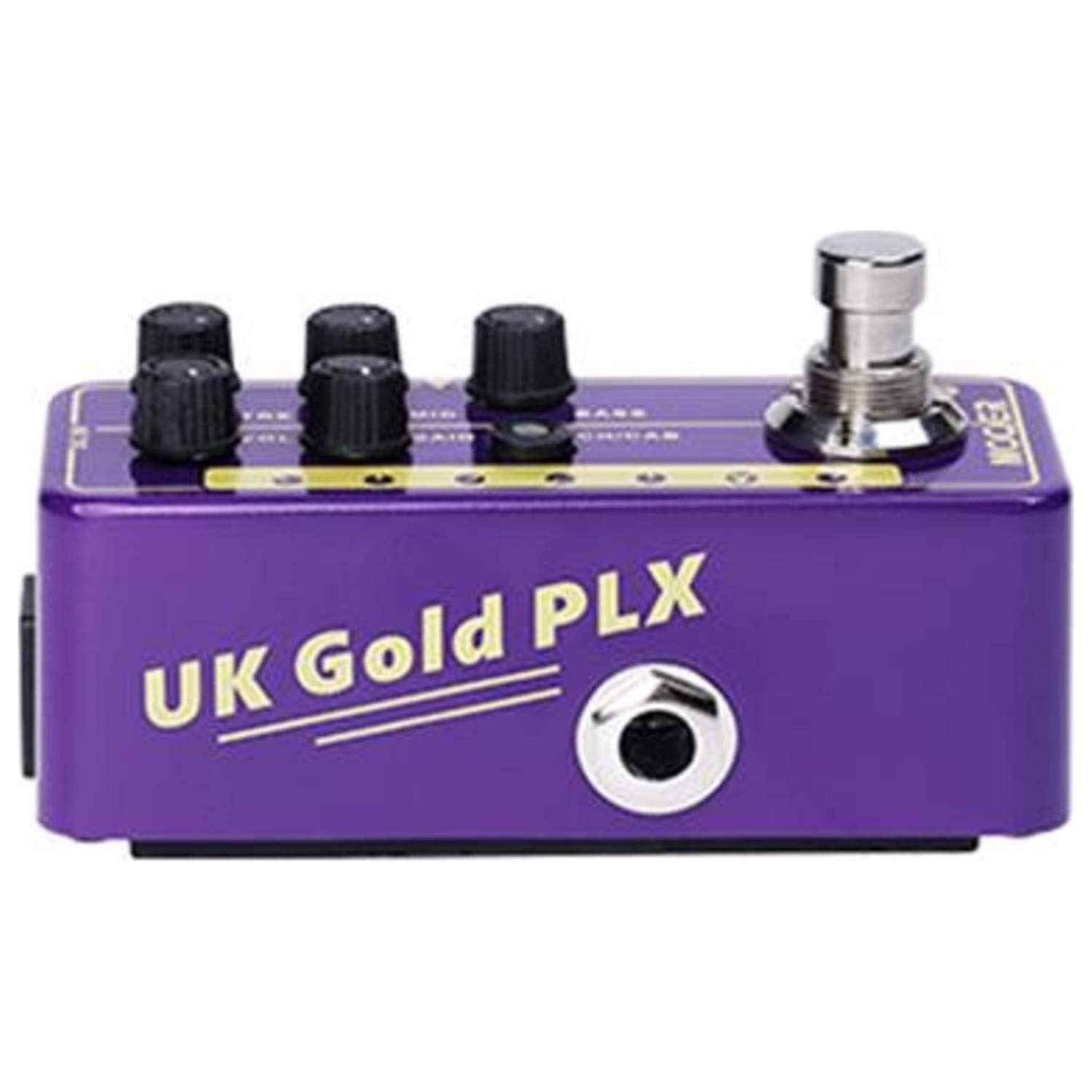 Mooer M019 Uk Gold Plx, Preamplificatore Due Canali per Chitarra Elettrica