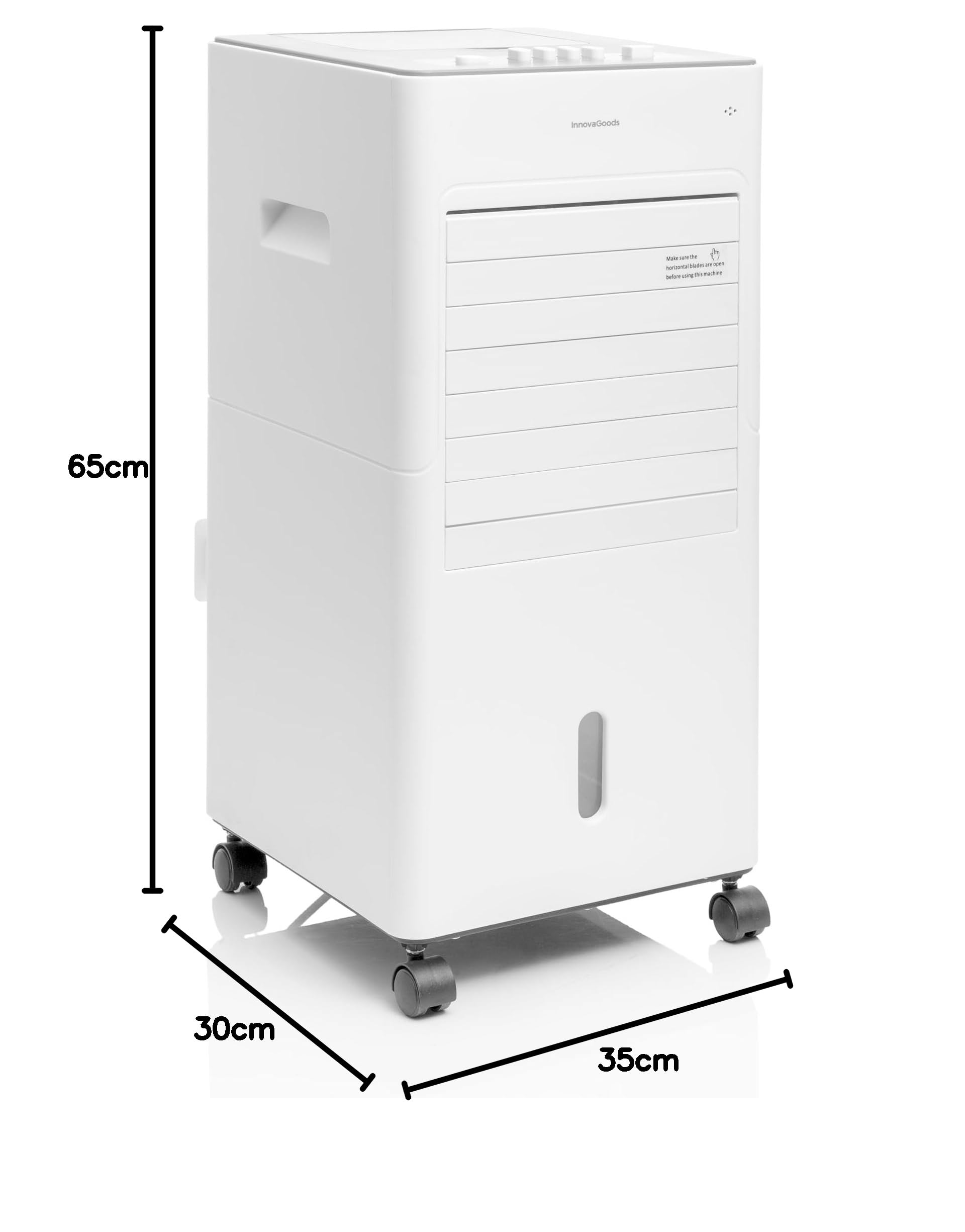 Climatiseur à Évaporation Portable Multifonction Airvecove InnovaGoods 5 L 65 W