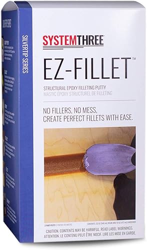 System Three EZ-Fillet - Masilla epoxi de 1.5 cuartos de galón