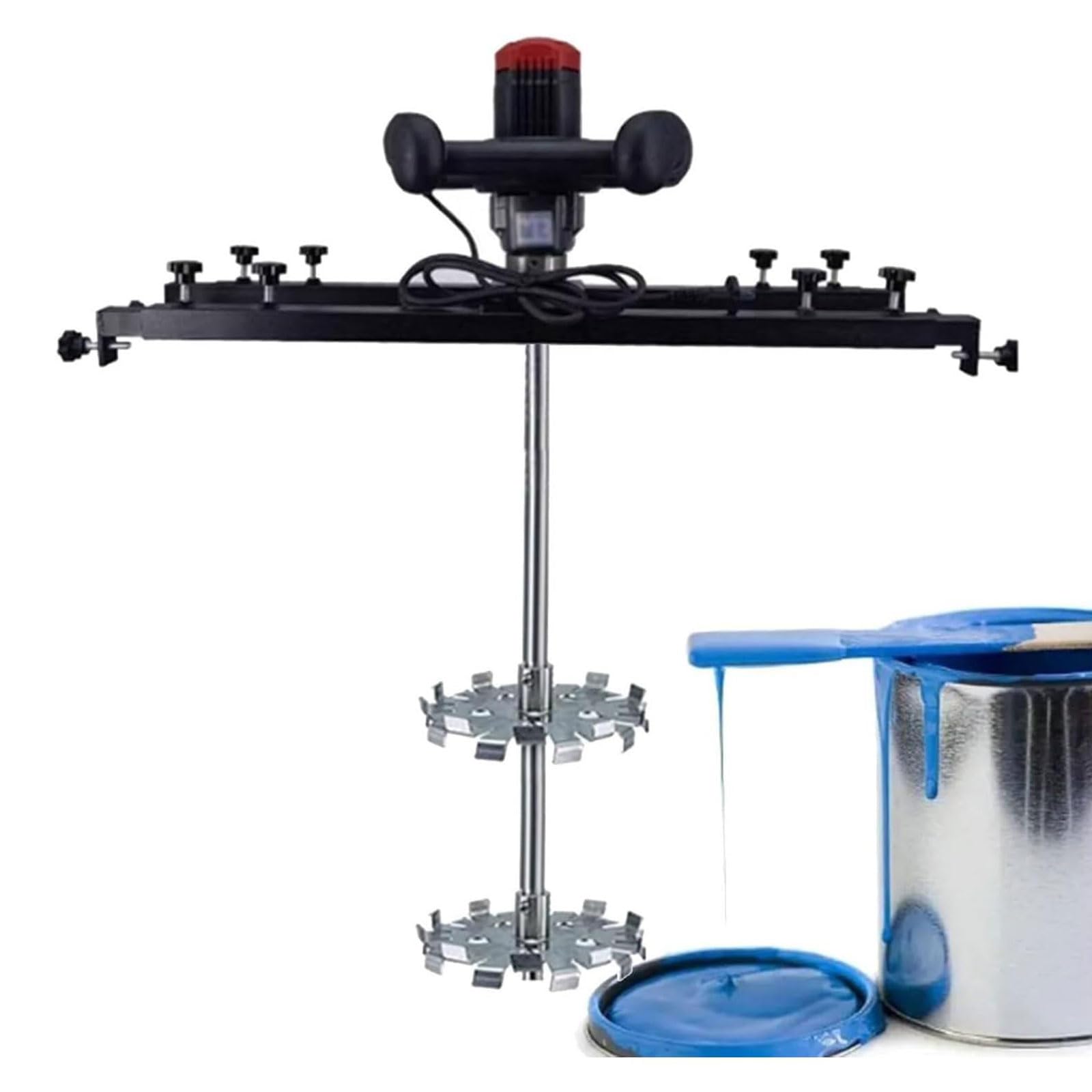 Mezclador eléctrico Resistente, agitador IBC de 3280W para la Mezcla eficiente, Ajustable 65-125CM, Ideal para la Pintura, Adhesivos y más, diseño portátil para un Uso fácil