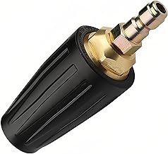 Stone Banks Buse turbo rotative 1,8 GPM 3000 PSI 035 pour nettoyeur haute pression,1/4" Quick Connect raccord rapide, buse de nettoyeur haute pression