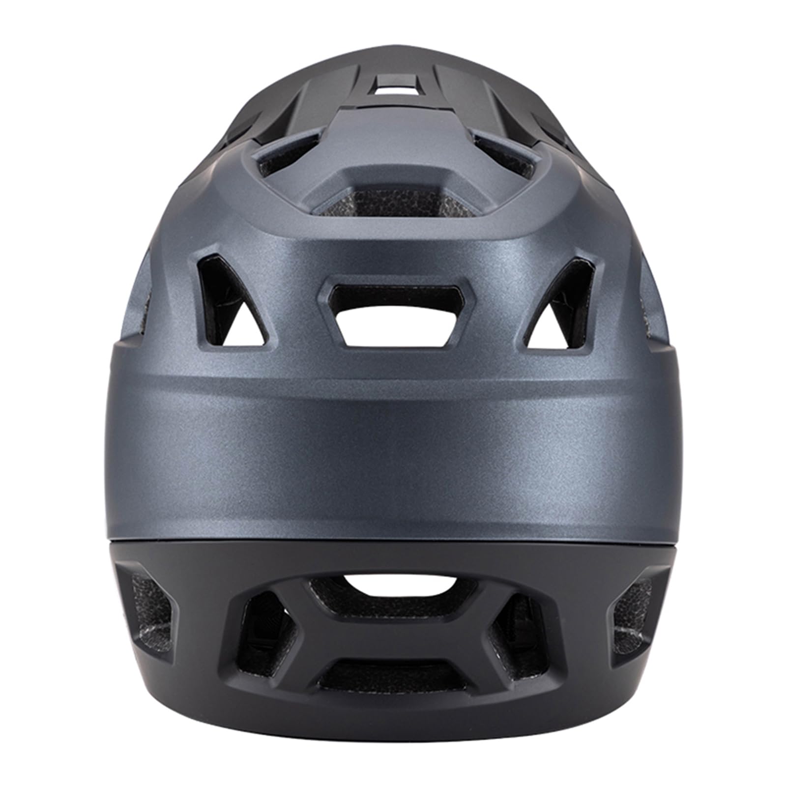 Casco de Bicicleta de Montaña para Adultos, Casco Descenso para Hombres y Mujeres con Más 31 Respiraderos, Bicicleta con Visera (VroomotoFgIB-BG-M)
