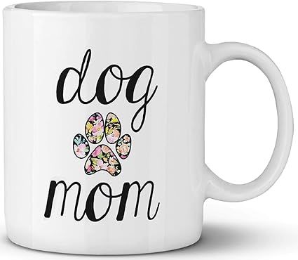 dog on a mug