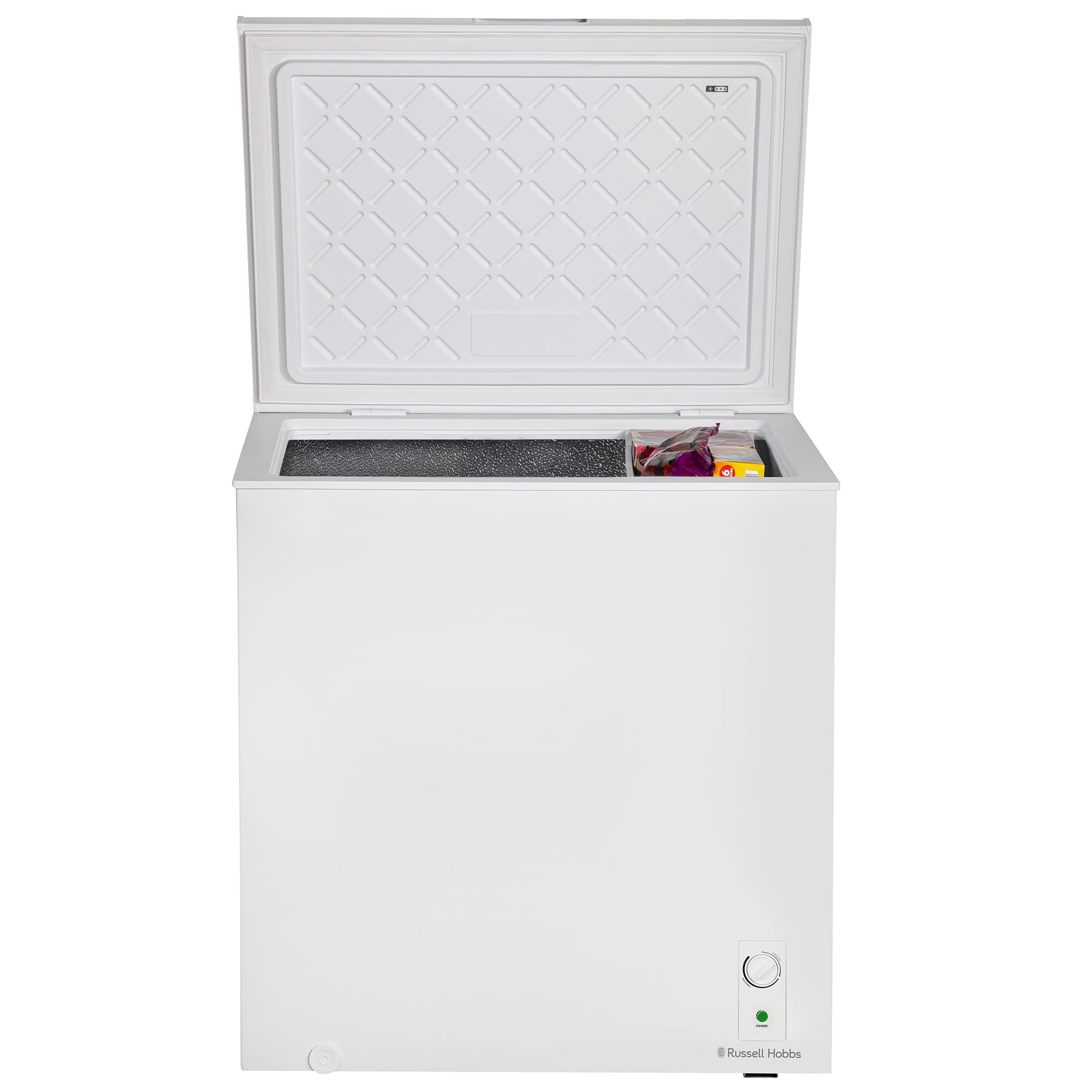 Russell Hobbs White Chest Freezer 198L Freestanding with 5 Year Warranty, Adjustable Thermostat, Chill or Freeze Function, 4 Star Freezer Rating & Suitable for Outbuildings & Garages RH198CF0E1W — view 10