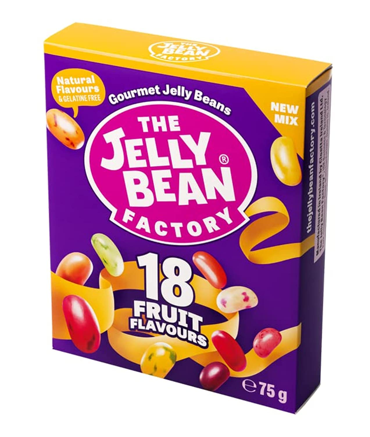 The Jelly Bean Factory 18 Fruit Flavors Beans, Multicolor