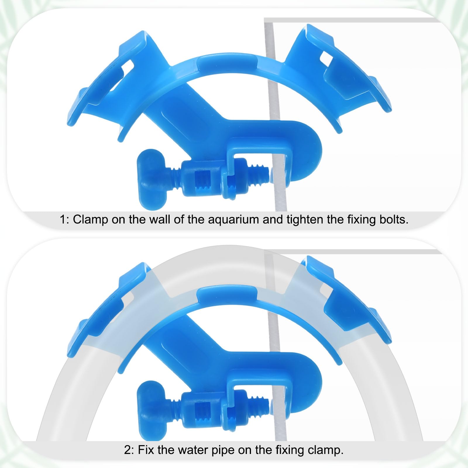 M METERXITY 6-Pack Aquarium Water Pipe Clamp - Image 4
