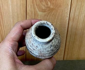 李朝扁壺　掻き落とし　小壺　一輪挿し 李朝扁壺 掻き落とし 小壺 一輪挿し 李朝扁壺 掻き落とし 小壺