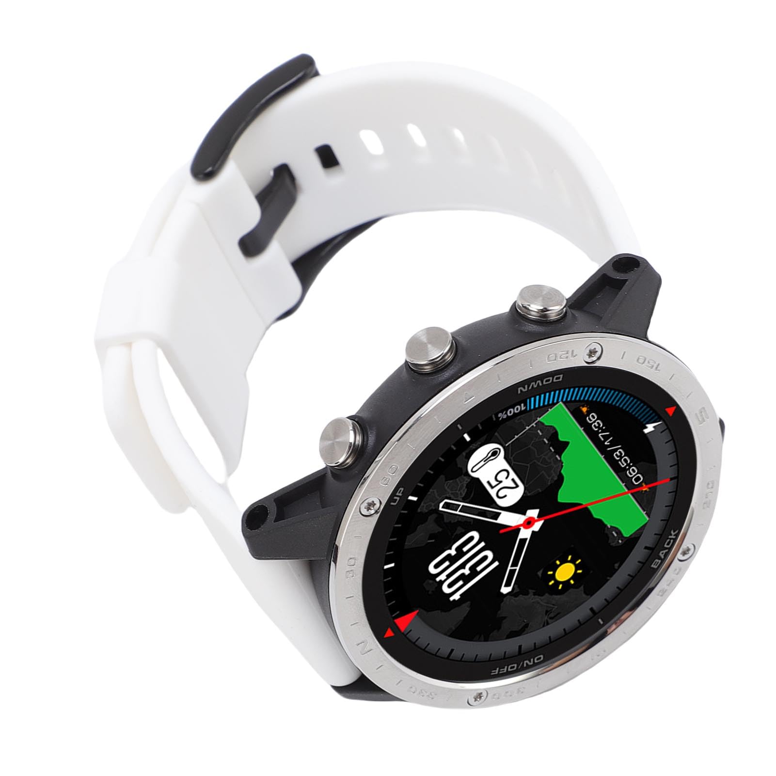 Drfeify Reloj de Buceo con Sensor de Profundidad | Clasificación de Agua de 50 M para Natación, Carcasa de Aleación de Ti, Notificaciones Inteligentes, Batería de Larga
