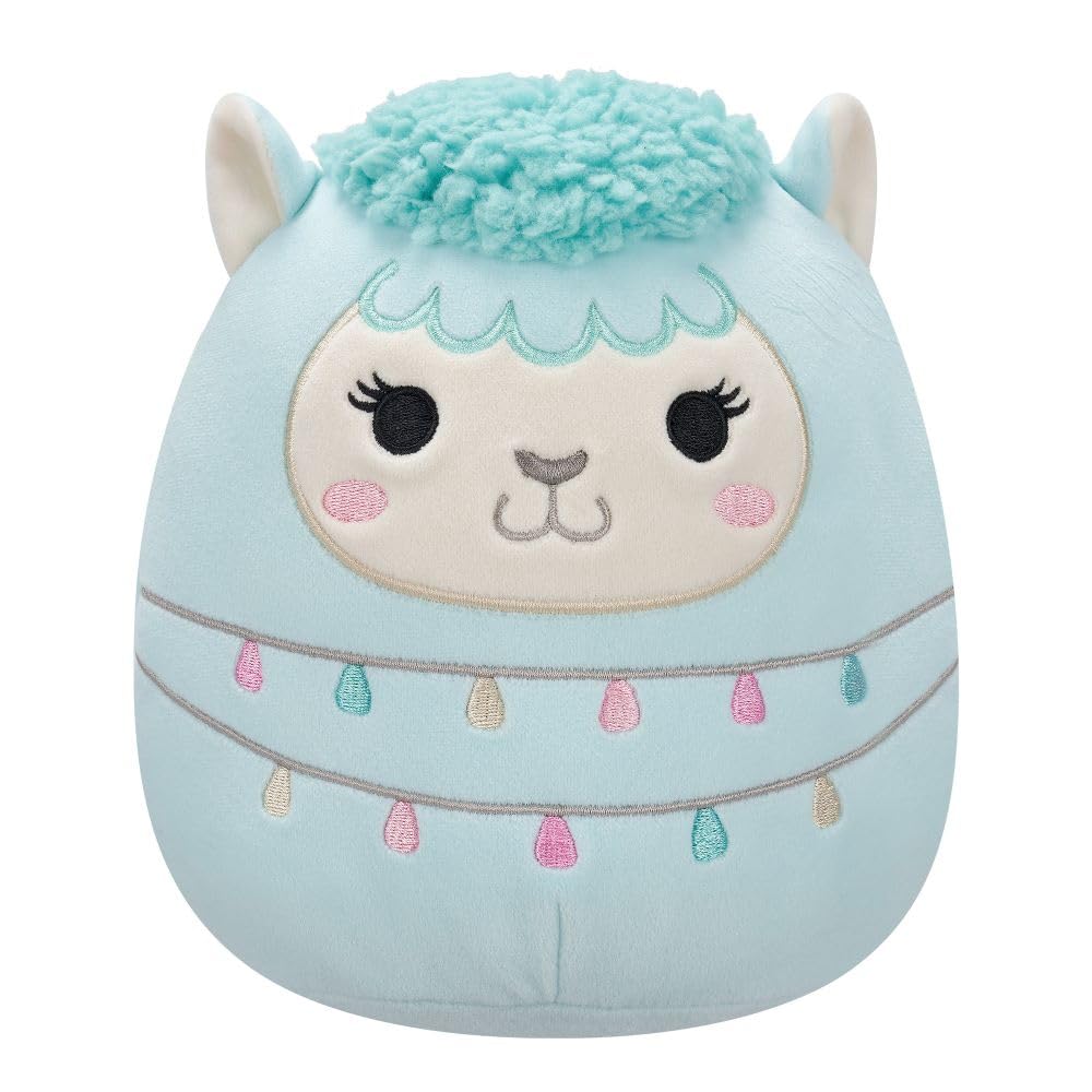 Squishmallows Original 7.5-Inch Lorna the Light Teal Llama — image 1
