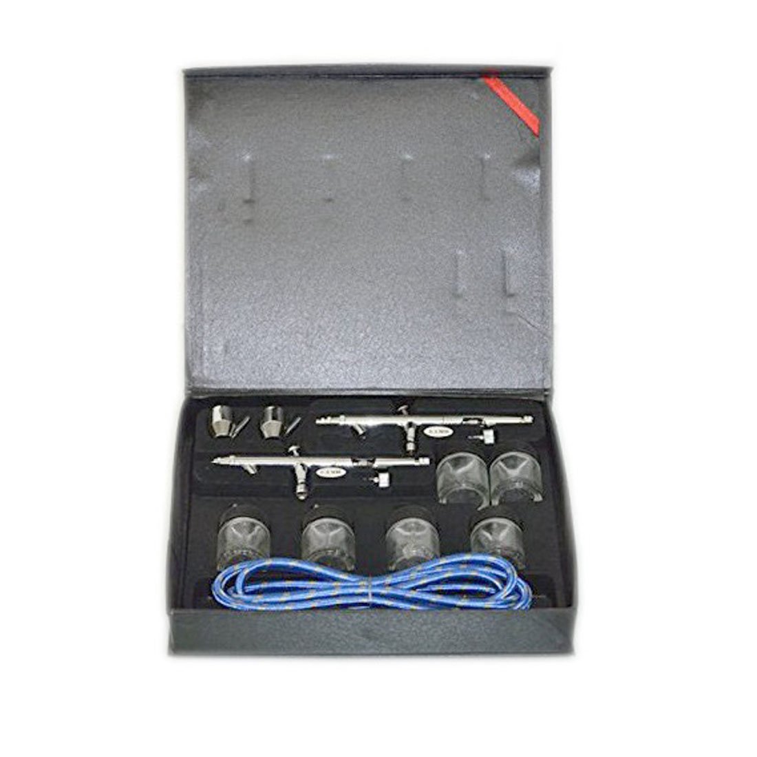 Mumbai Tattoo Hawk Combo Airbrush (AG-182P) Set 0.5mm & 0.8mm Dual Action Bottom Feed Airbrush-picture-16