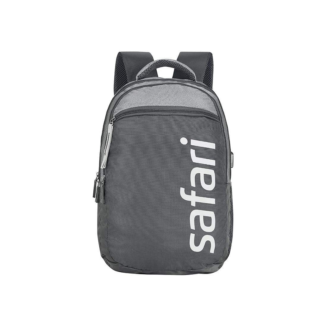 Spree USB 30L Backpack, 2 Compartments, Front Pocket, Organizer, Bottle Holder, School Bag for Boys and Girls, College Bag, Office Bag, Travel Bag for Men and Women, Bagpack