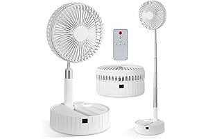 AIDENOEY Portable Telescopic Fan with Remote