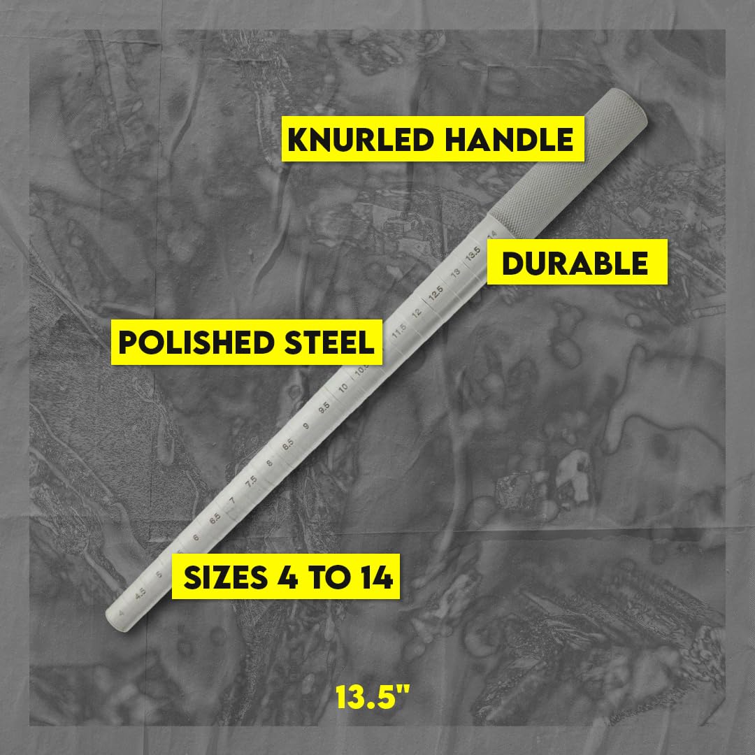Se jt-sp2 ungrooved & marcado 13 "anillo, de mandril tamaños 1 – 16, JT-SP6